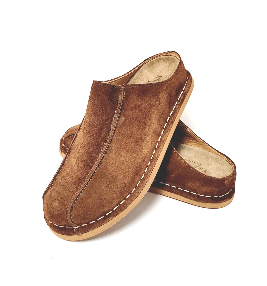 Nantucket Clog Brown Suede