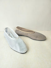 Load image into Gallery viewer, DIOR FLAT - White diamonds
