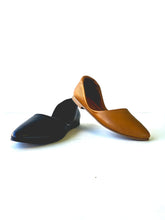Load image into Gallery viewer, GRACE FLAT Tan leather
