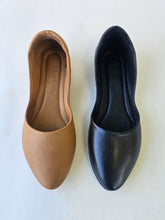 Load image into Gallery viewer, GRACE FLAT Tan leather
