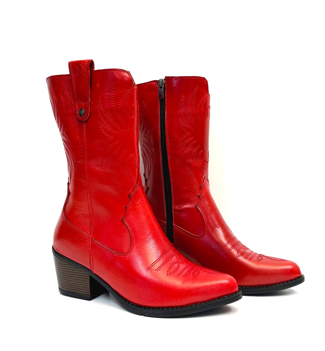 Cowgirl Mid Red