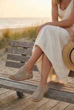 Load image into Gallery viewer, NANTUCKET TAUPE SUEDE
